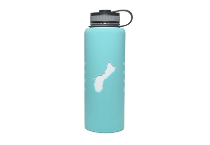 Guam Island Cut-out (32oz & 40oz) - Various Colors Available